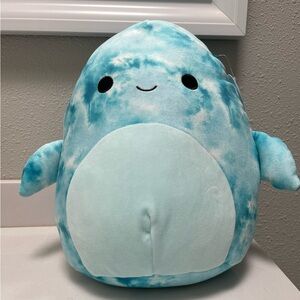 Squishmallow - “Danika the Dolphin” - Tie Dye Blue